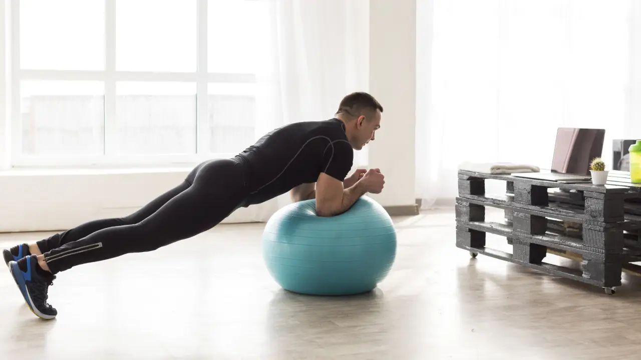 alat fitnes mengecilkan perut buncit stability ball