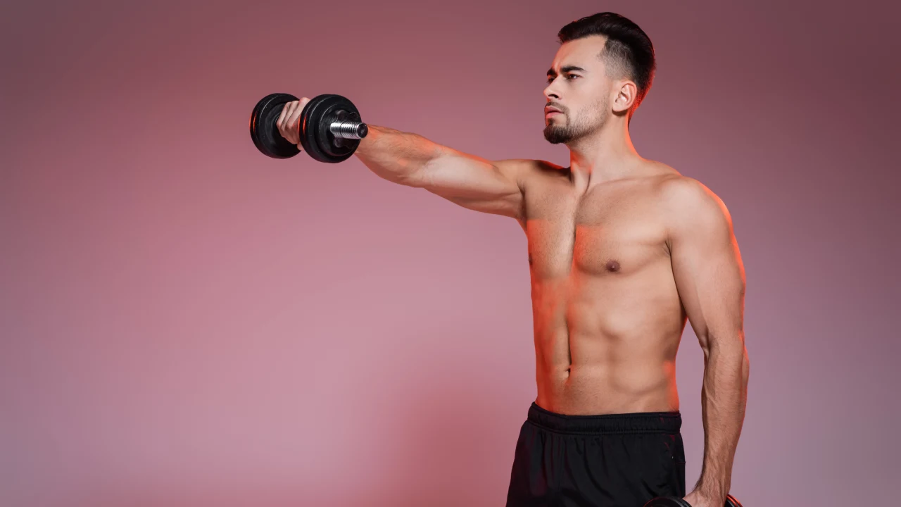variasi latihan otot bahu front raises