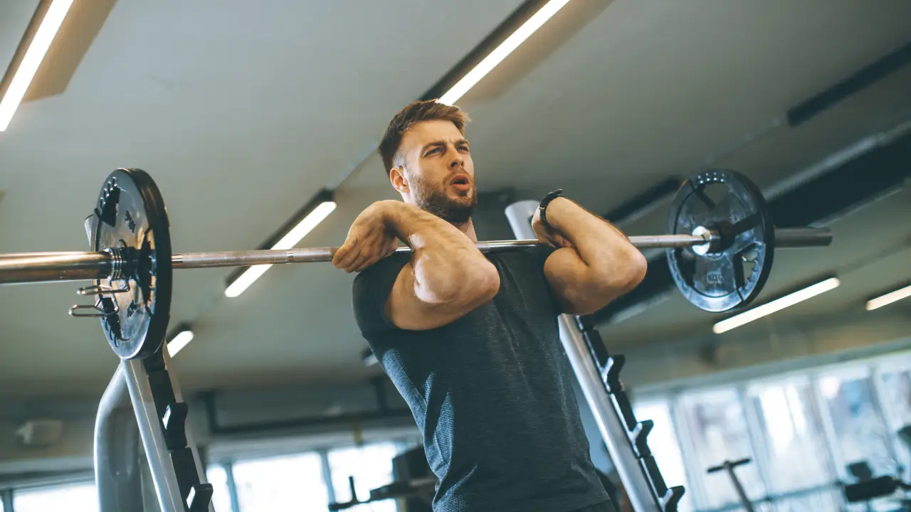 variasi latihan otot bahu push press
