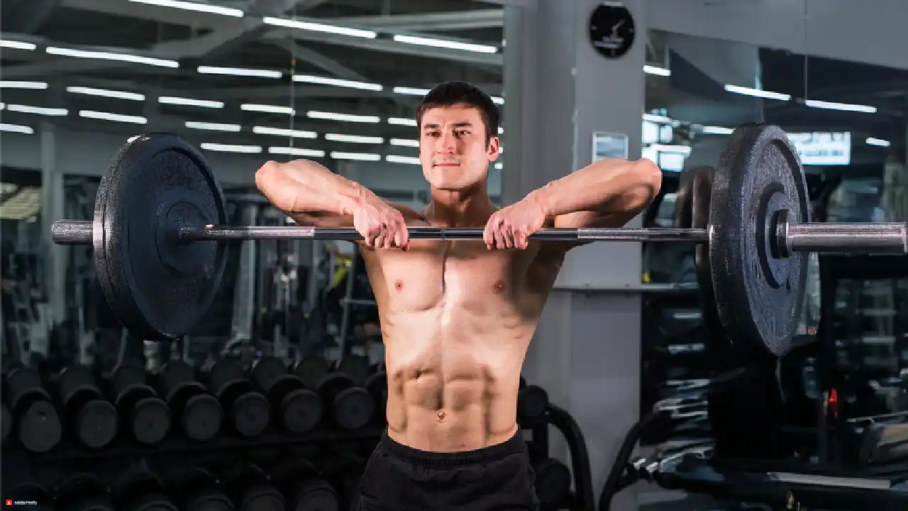 variasi latihan otot bahu shrug