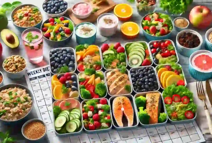 menu diet 1 minggu
