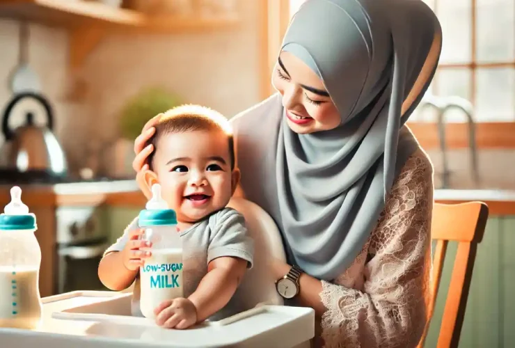 susu rendah gula untuk bayi